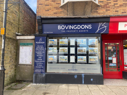 Shop front sign or fascia